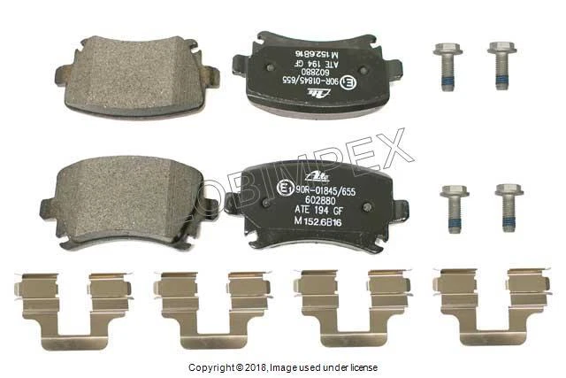 Juego Pastillas Freno AUDI A4 QUATTRO (2005-2009) TASA TRASERA + 1 AÑO DE GARANTÍA Foto 1 de 1