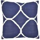 Blue Color Cotton Cushion Cover Kilim Handmade Decorative Sofa Pillow 18x18