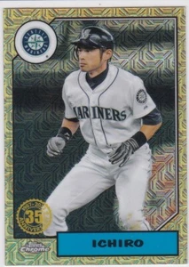 ICHIRO SUZUKI Seattle Mariners Baseballkarte Topps Chrome SELTEN MOJO REFRAKTOR! - Bild 1 von 2