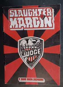 1987 Judge Dredd Slaughter Margin Roleplaying Scenario RPG Halliwell book only - Imagen 1 de 9