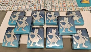 Pokemon TCG Mewtwo Card Sleeves (650 Sleeves Total) Pokemon Go (x10) New - Picture 1 of 1