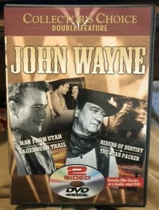 John Wayne 2 disc DVD Collectors Choice Double Feature Man from Utah - Picture 1 of 1