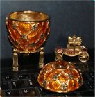 Joan Rivers Imperial Treasures Iii - The Coronation Egg With Tiny Coach No Box