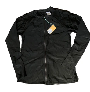 Kona Sol schwarz durchgehender Reißverschluss Langarm UPF 50 Größe Large (12-14) - Bild 1 von 3