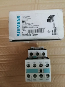 CONTATTORE SIEMENS 3RT1026-1BB44 11KW 25A 400V bobina 24VDC 2NA+2NC 3 POLI - Foto 1 di 1