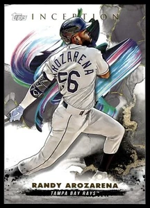 2023 Topps INCEPTION RANDY AROZARENA #55 RAYS - Imagen 1 de 2