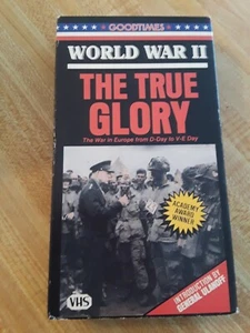 Vintage The True Glory World War II VHS Used Movie VCR Video Tape - Picture 1 of 3