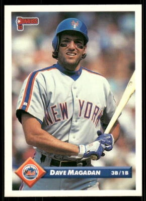 1993 Donruss #486 Dave Magadan - Image 1 of 2