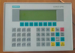 Siemens Operator Panel OP15-C1 6AV3515-1MA20-1AA0,LCD Display und Tasten / Gebraucht - Bild 1 von 8