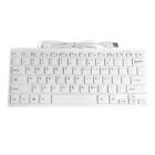 Mini Slim Multimedia Usb Wired External Keyboard For Notebook Laptop Pc Computer