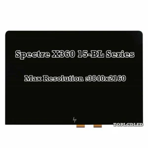 15.6 HP Spectre X360 15-BL152NR LCD  UHD Display Touch Screen Digitizer Assembly - Picture 1 of 5