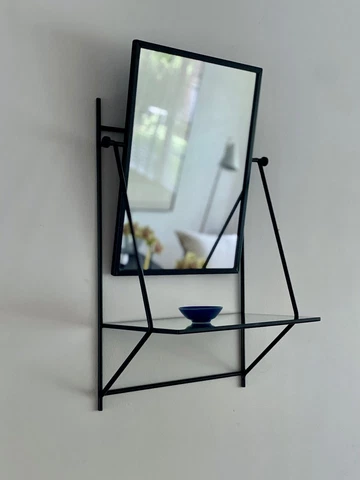 Rare Paul McCobb Wall Mounted Mirror With Shelf For Bryce Originals Cover