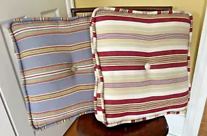Pine Cone Hill Pillow Seat Cushion Replacement - Striped Set Of 2 - Picture 1 of 3