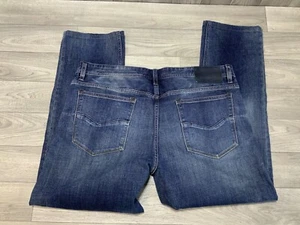 Robert Graham Mens Blue Jeans Size 38 X 29.5 - Picture 1 of 13