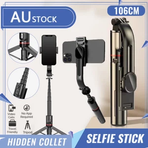 Selfie Stick Tripod Remote Bluetooth 360° For iPhone14/13/12/11/Max/XS For GoPro - Picture 1 of 12