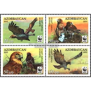Azerbaiyán Azerbaiyán WWF 2011, águila serpiente, juego ** (nuevo) - Imagen 1 de 1