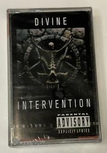 SLAYER - DIVINE INTERVENTION (1994) SEALED CASSETTE MADE IN TURKEY - Picture 1 of 2