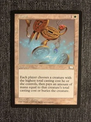 Tariff - NM- Weatherlight - MTG Magic The Gathering - Image 1 of 2