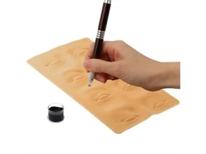 8-Eyes Makeup Learning Blank 3D Tattoo Fake Practice Skin Microblading Eyebrow - Picture 1 of 12
