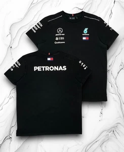 Mercedes Benz Shirt Mens Size XL Black AMG Petronas F1 Formula One Racing Team - Picture 1 of 14