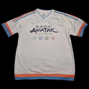 Avatar: The Last Airbender Oversized White Football Jersey Size Large 2017 - Picture 1 of 8