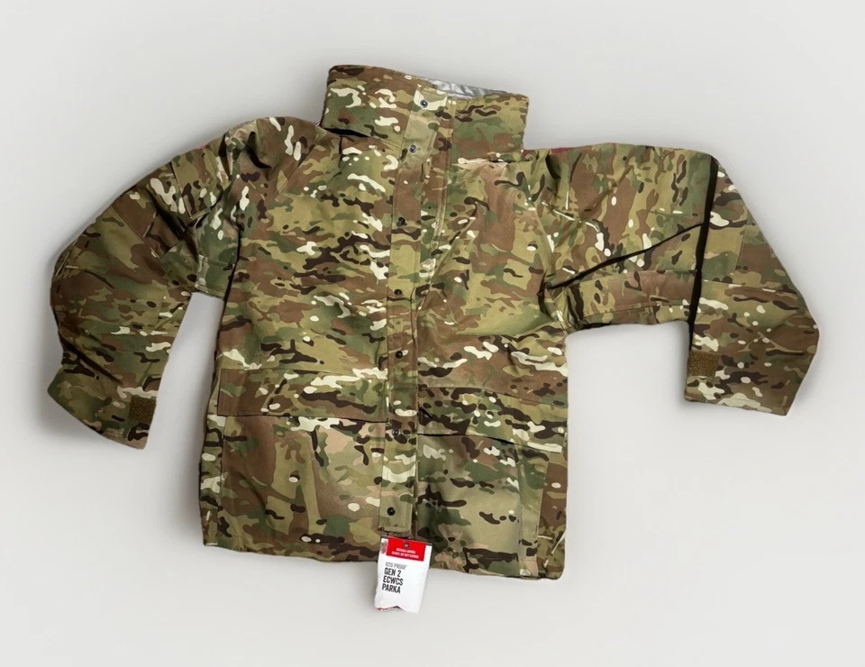 PARKA MULTICAM grande/regular TRU-SPEC H2O PROOF ECWCS GEN II ¡NUEVA!  Foto 1 de 4