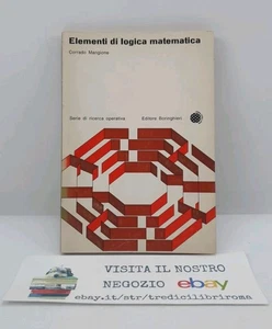 ELEMENTI DI LOGICA MATEMATICA - CORRADO MANGIONE - BORINGHIERI - 1964 - Imagen 1 de 6
