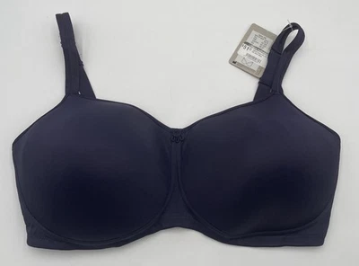 Sujetador de mastectomía Amoena Mara SB bolsillos azul oscuro sin cables 44416 42DD Foto 1 de 4