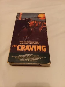 The Craving (1981) VHS Tape Vestron Video Paul Naschy Horror Nice Copy! - Bild 1 von 7