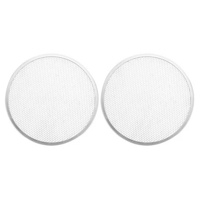  2 Stück Aluminium-Pizzagitter, Pizza-Backgitter, rund, Pizzagitter, runde - Bild 1 von 4