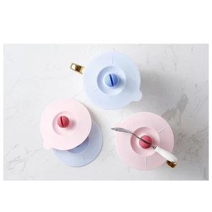 4 Pezzi Coperchio Tazza Antiperdite Coperchi Silicone Copertura Tè Antiperdite per Tazza - Foto 1 di 12