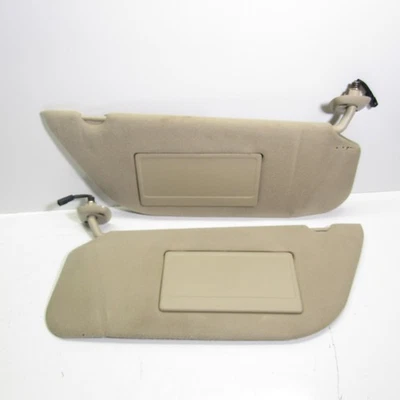 Ford F250 2005-2007 parasoles conductor pasajero izquierdo lado derecho bronceado con luces Foto 1 de 4