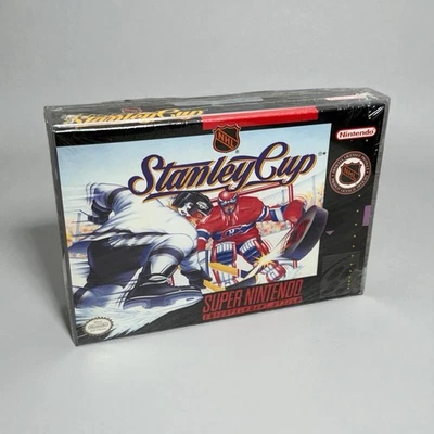 NHL Stanley Cup Hockey *NEW Factory Sealed* SNES Super NES Nintendo Complete CIB - Image 1 of 4