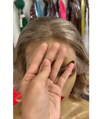 Blonde Highlights Wave 13x4 Lace Human Hair Wig for Women - Image 1 of 4