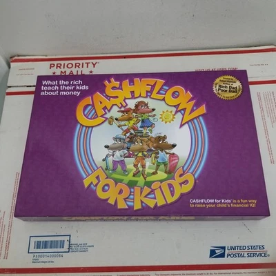 CASHFLOW for Kids Board Game Rich Dad Poor Dad by Robert Kiyosaki 2017 OPEN BOX - Image 1 of 4