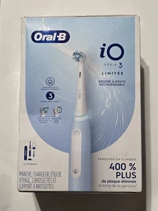 Oral-B iO Series 3 Rechargeable Electric Toothbrush Blue  - Picture 1 of 1