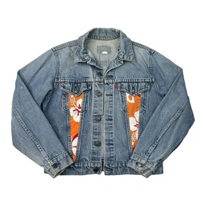 Levi’s Vintage 1970s Denim Trucker Jacket Type 3 III Reworked Adult XS - Picture 1 of 9