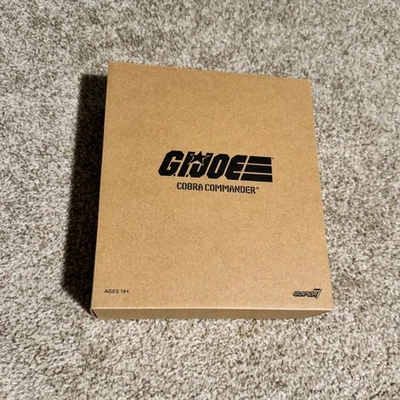 Figura de acción Super7 Ultimates GI Joe Cobra Commander onda completa 1 ¡NUEVA! Foto 1 de 4