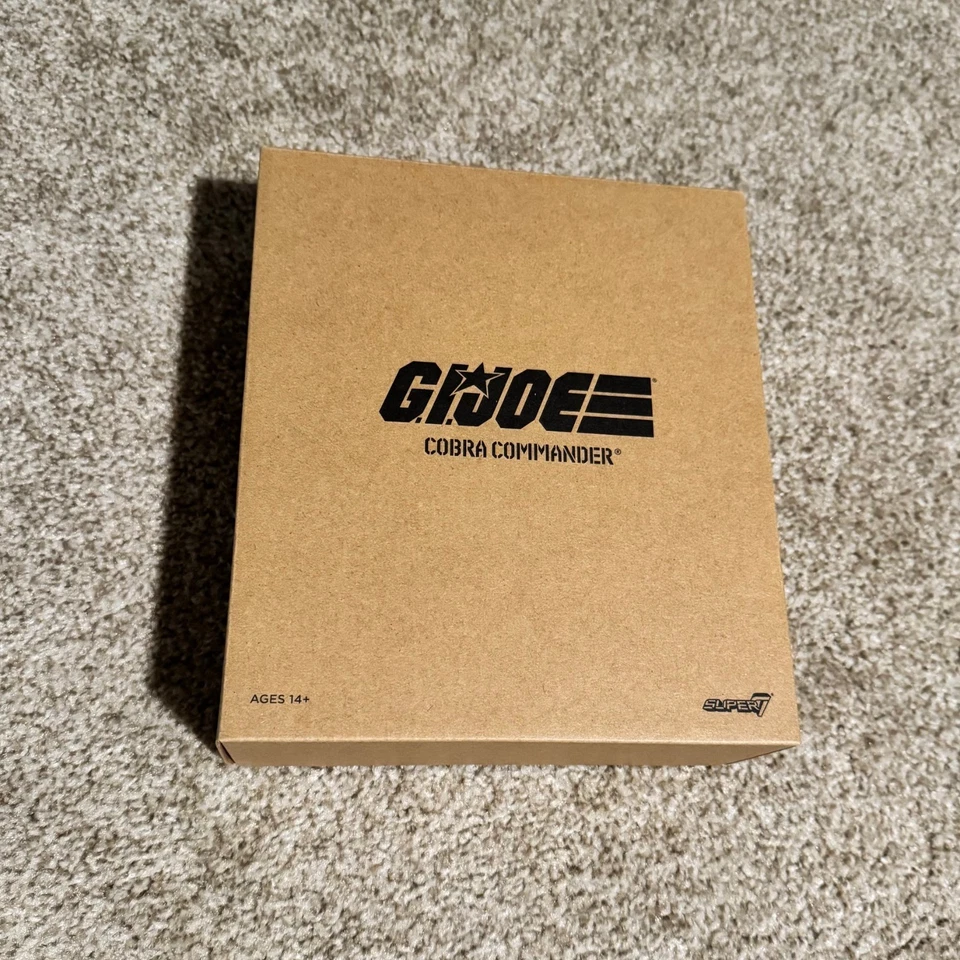 Экшн-фигурка Super7 Ultimates GI Joe Cobra Commander полная волна 1 СОВЕРШЕННО НОВАЯ! - Изображение 1 из 4