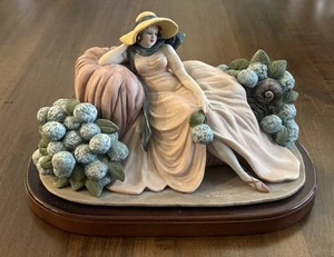 Louis Icart 1929 LES HORTENSIAS FIGURINE #47 OF 10000 THE HERRLOOM TRADITION - Picture 1 of 3