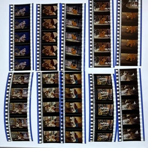 Lot Of Disney Oliver And Company 35mm film Strip cells 10 RARE A - Picture 1 of 1