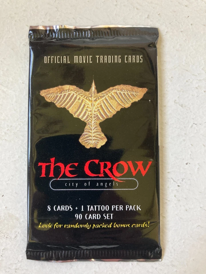 The Crow City Of Angels The Official Trading Cards Unopened Pack Vintage - Image 1 of 2