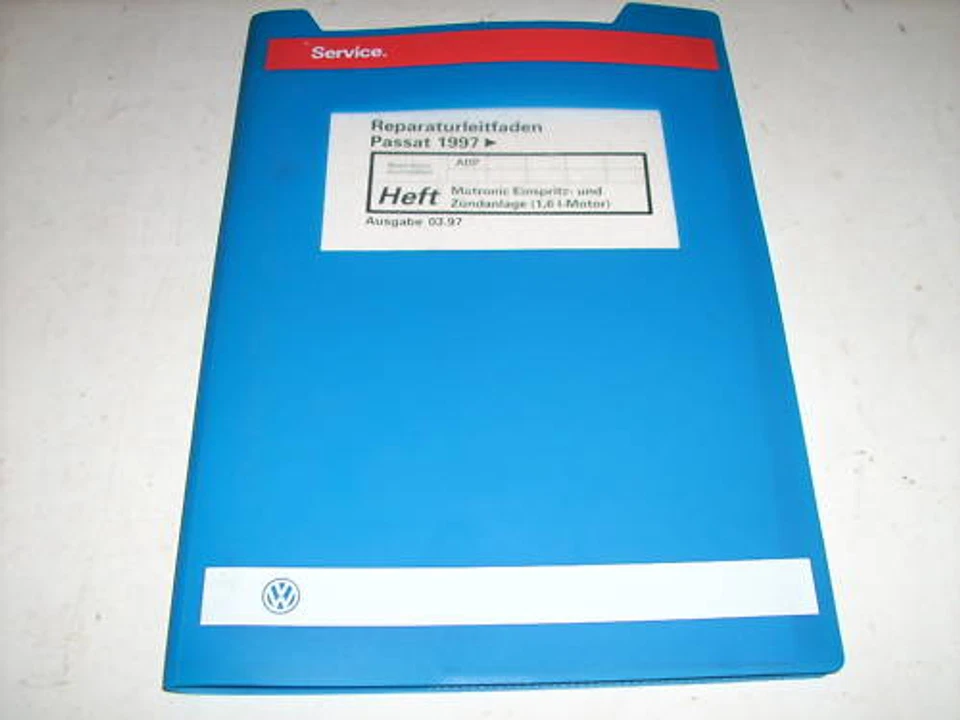 Manual de Taller VW Passat B5 Motronic Sistema Inyección Encendido 1,6l 03/1997 - Imagen 1 de 1