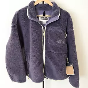 The North Face Extreme Pile Zip Jacket Women's 3X Lunar Slate Lime Cream ($160) - Picture 1 of 11