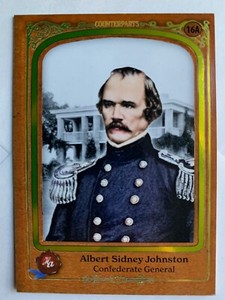 2022 2023 HISTORIC AUTOGRAPHS CIVIL WAR ALBERT SIDNEY JOHNSTON GREEN CARD /10
