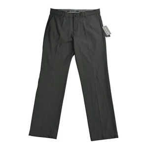 Michael Kors Mens Major Classic Fit Stretch Performance Pants Dark Olive 32x30 - Picture 1 of 4
