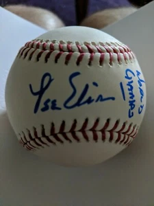 Lee Elia signierter 1980 World Series lizenzierter Baseball PHILADELPHIA PHILLIES - Bild 1 von 3