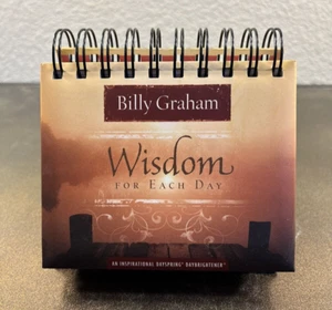 Wisdom For Each Day - Billy Graham - An Inspirational DaySpring DayBrightener - Foto 1 di 4