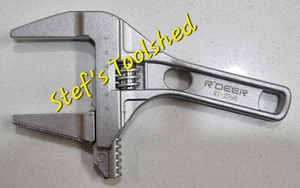 R'DEER 7-70mm Extra Wide Opening Adjustable Shift Spanner GAS/ELECTRIC/PLUMBING - Picture 1 of 10