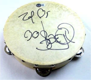 Stacey Q Signed Autographed Tambourine Two of Hearts Singer BAS BH013475 - Picture 1 of 2
